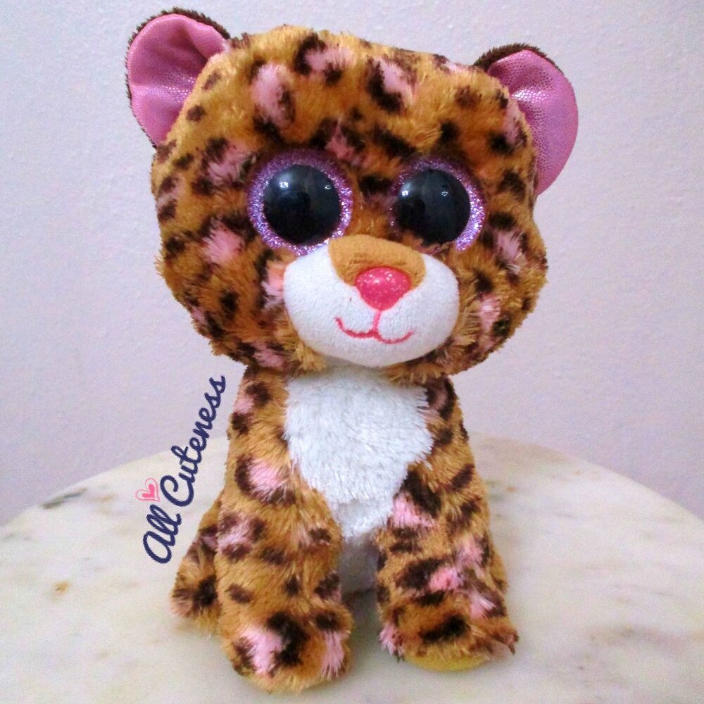 TY Beanie Boos Patches Leopard Beanie Plush